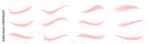 Red neon streaks curve elegantly across black space, representing high-speed energy flows. Each glow radiates motion and intensity. Perfect for sci-fi or tech illustrations. PNG