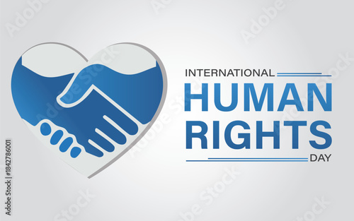 international Human Rights Day. abstract vector Illustration design.

