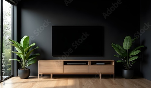 Minimalist Living Room TV Design