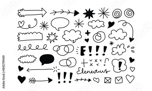 Abstract geometric shapes with vibrant color palette