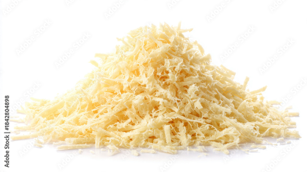 Fototapeta premium Pile of Shredded Cheese