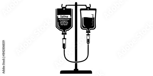 Baby Car Seat Discharge Safety Vector Silhouette