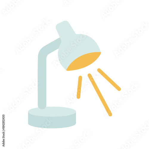 Table lamp, light, bulb icon