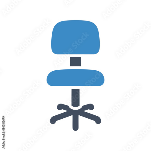 Modern Ergonomic Office Chair Design with Stylish Blue Upholstery Ideal for Home or Workplace Comfort and Productivity