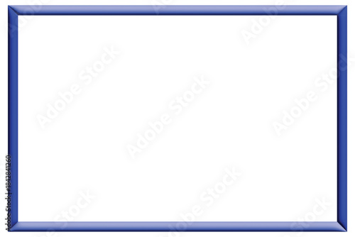 blue picture frame