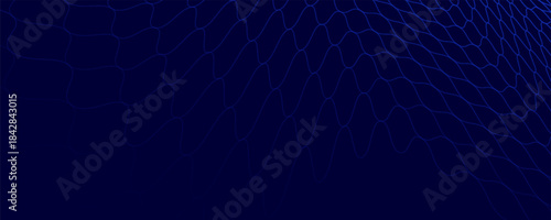 Abstract net background blue for sports, Mesh texture for fishing nets. Seamless pattern for sportswear or soccer goal, volleyball net, basketball hoop, hockey, athletics. Eps10