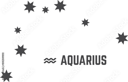 Aquarius is a constellation that is represented by a water symbol