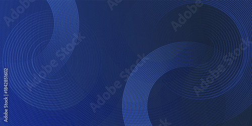 Abstract Panoramic abstract blue background for product