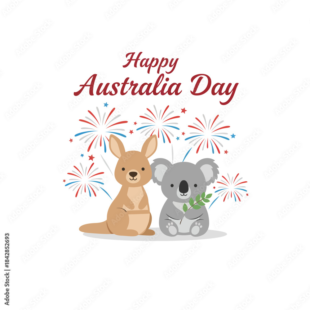 Naklejka premium Happy birthday teddy bear greeting card vector illustration