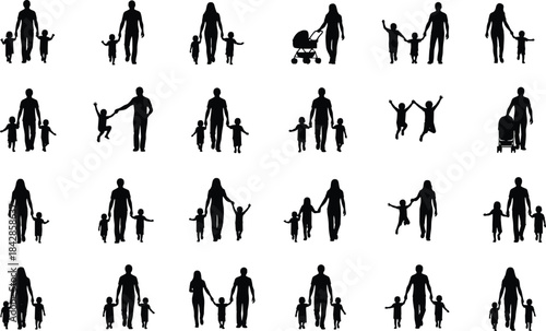 Romantic couple kissing silhouette with travel  