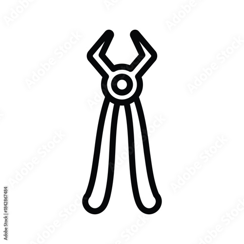 Dental extracting icon