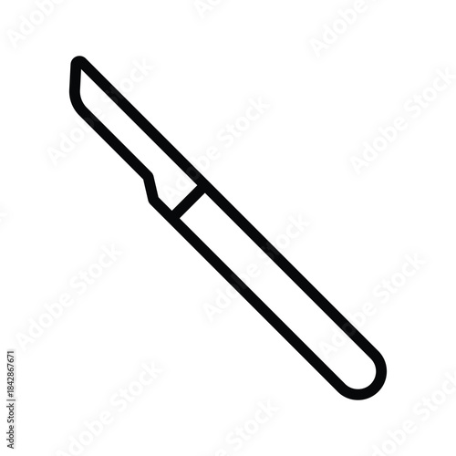 Dental knife icon