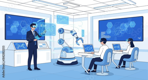 Exploring immersive technology and automation: The future of work in a virtual reality environment