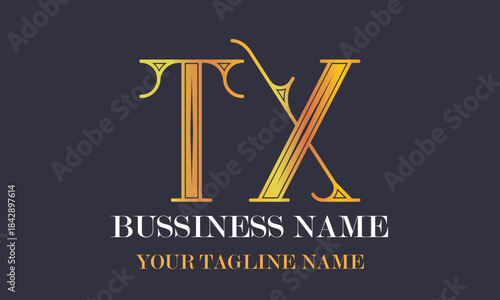 TX T tx initial logo | initial based abstract modern minimal creative logo, vector template image. luxury logotype logo, real estate homie logo. typography logo. initials logo