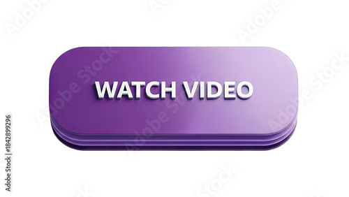 Watch Video Button: Clickable Purple Interface Element