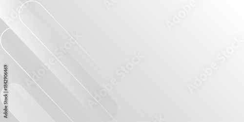 Abstract white background. Minimal geometric white light background abstract design.