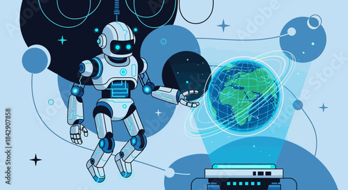 The Future is Now: An Illustrative Concept of Technology, AI, and Global Connectivity