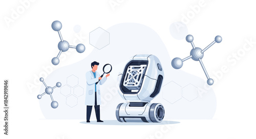 Future innovations with robotic exploration and scientific analysis for medical breakthroughs and