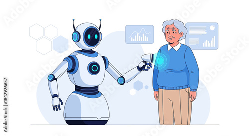 Advancing elderly care with robotic assistance and digital health monitoring solutions