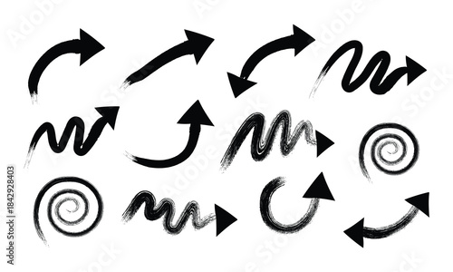 Abstract geometric shapes with vibrant color palette