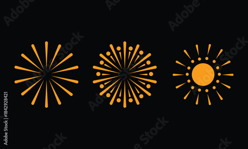 Abstract geometric design with bold color accents and clean typography