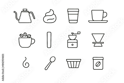 Compact ritual tin wooden cone filter petite icon cup coffee tiny icons