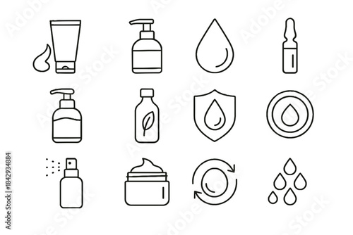 Layer skin icon soothing gentle daily care hydrating icons ampoule spray routine