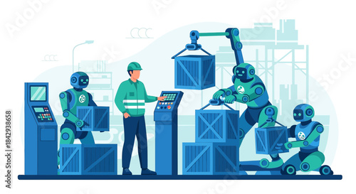 Automation in the Manufacturing Industry: Human-Robot Collaboration in Warehouse Management Process