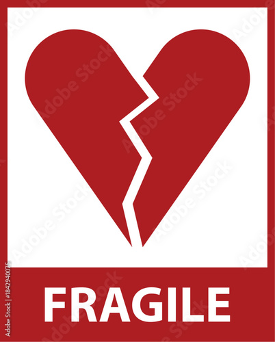 glassware commemorative logo with heart elements