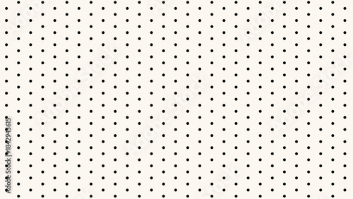 Classic polka dot pattern with neat tiny dots and soft retro French vibes. Ideal for packaging, textiles, stationery and chic branding.