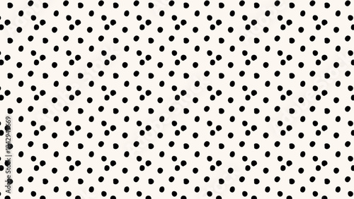 Vintage French polka motif featuring small playful dots for elegant labels, feminine branding, invitations and boutique packaging