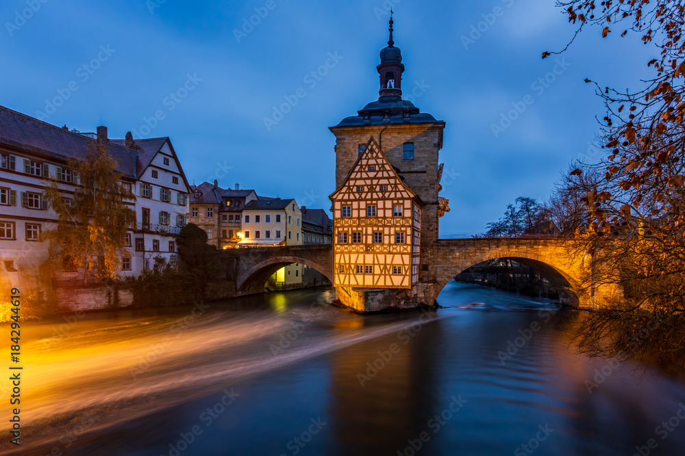 Obraz premium Bamberg Old Town Hall