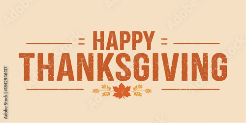 Vintage happy birthday concept vector stamp icon poster label flat design illustration