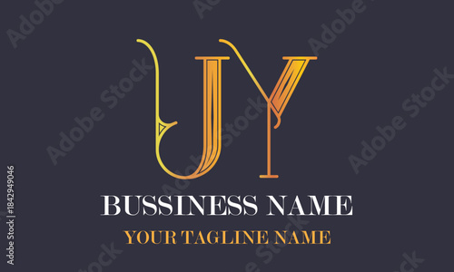 UY U uy initial logo | initial based abstract modern minimal creative logo, vector template image. luxury logotype logo, real estate homie logo. typography logo. initials logo