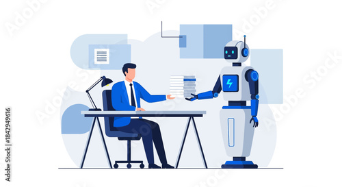 Human and Robot Collaboration in the Office Enhancing Productivity and Innovation at Work