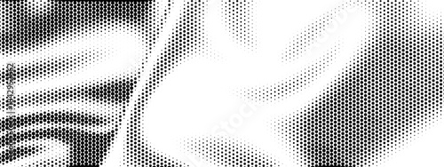 Hexagon halftone pattern for overlay fade corner and trail gradient dot. Honeycomb shape grunge for creative abstract hexagon and pixel extreme texture. Hexagon structure line for overlay.