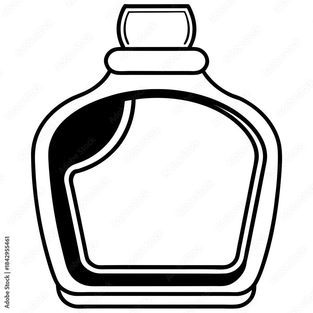 Obraz premium Detergent Bottle Icon Vector