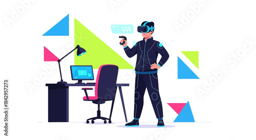 Immersive virtual reality experience, augmented future exploration and interactive learning