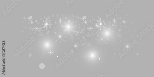 winter snowflakes PNG