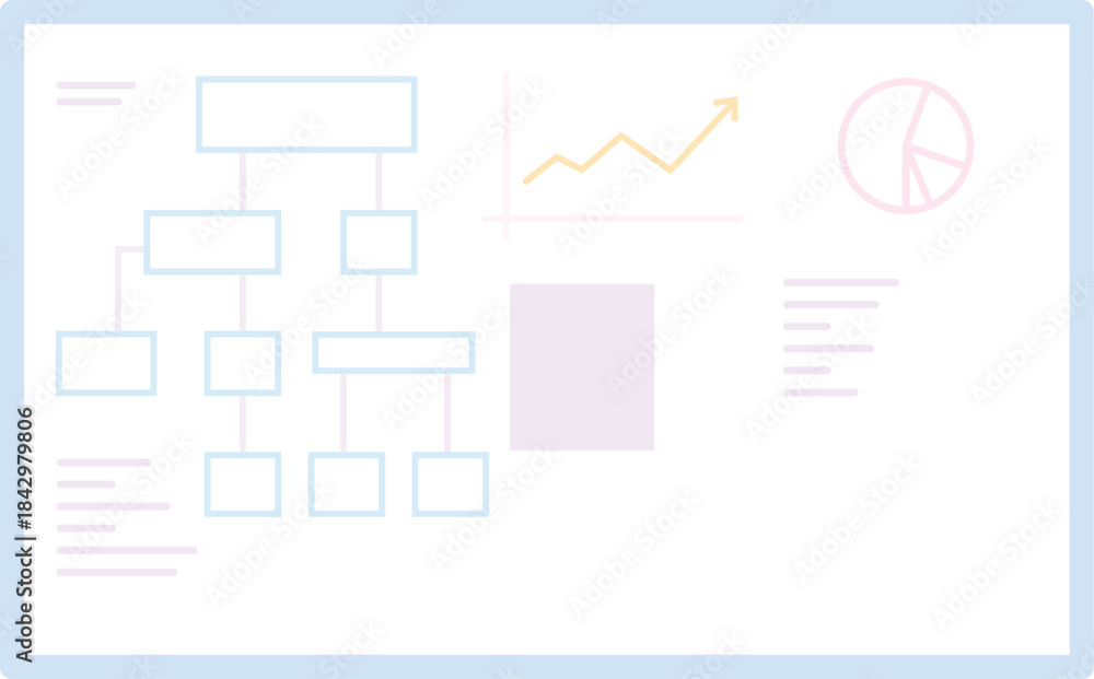 Fototapeta premium Web dashboard icon. Control panel with ui elements
