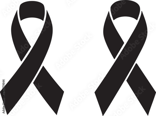 Medical Awareness Ribbon – Health Campaign Vector Illustration