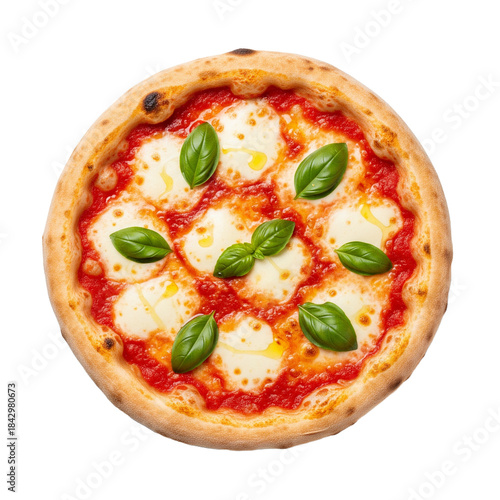 pizza isolated on white background