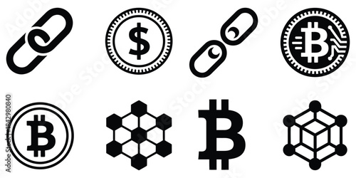 Pisces zodiac sign vector icon with finance and currency symbols