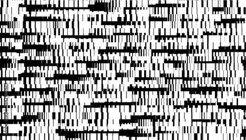 Black and white abstract geometric pattern with grunge effect for sporty background. Vector Format Illustration. 