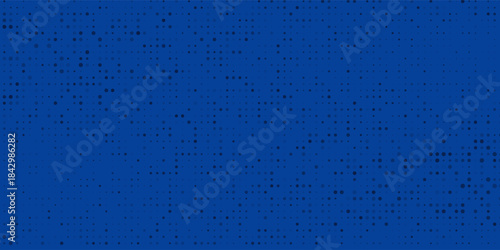 blue pixel background. abstract digital pattern with square elements grid. futuristic dotted mesh with gradient effect. geometric minimal digital design. modern vector illustration.eps.10.