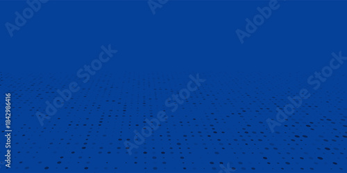 blue pixel background. abstract digital pattern with square elements grid. futuristic dotted mesh with gradient effect. geometric minimal digital design. modern vector illustration.eps.10.
