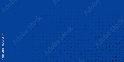 blue pixel background. abstract digital pattern with square elements grid. futuristic dotted mesh with gradient effect. geometric minimal digital design. modern vector illustration.eps.10.