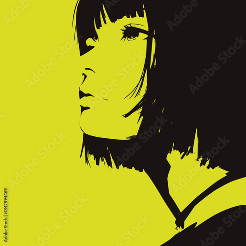 女性のポートレート