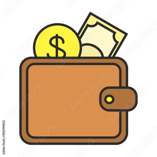 お財布、お金、カラー