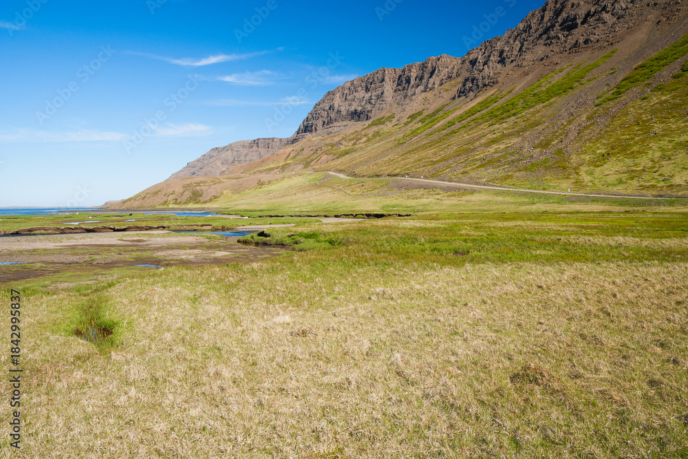 Fototapeta premium beautiful icelandic landscape in summer